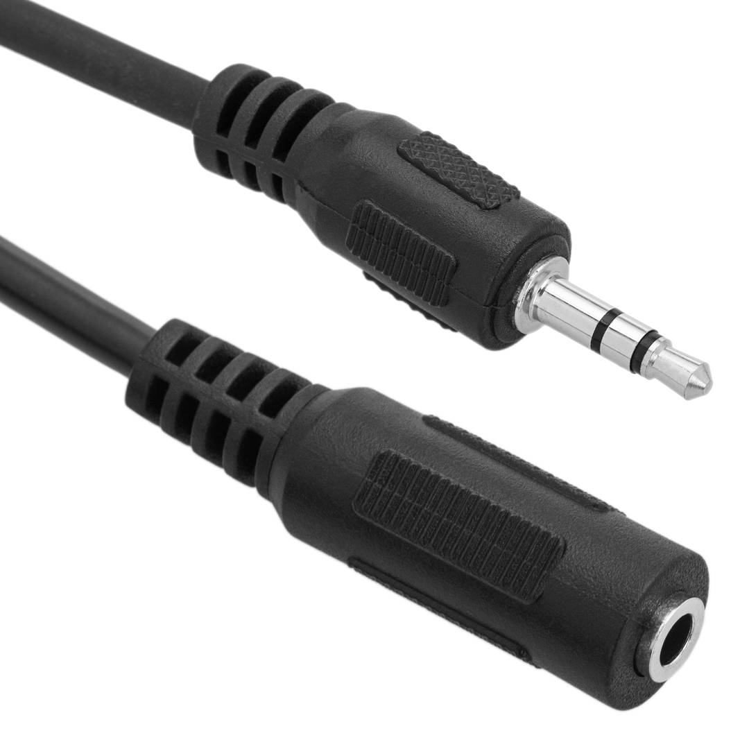 Respeto a ti mismo Levántate Absorber Cable Audio Stereo MiniJack 3.5 M/H 3m - Cablematic