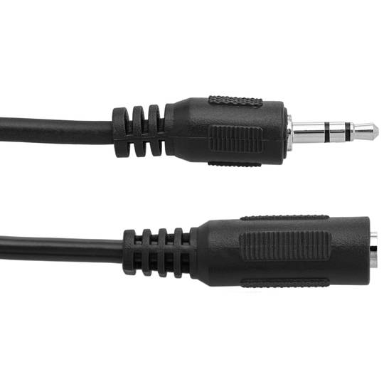 Cable Audio Stereo MiniJack 3.5 M/H 7m