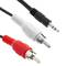 Audiokabel Stereo MiniJack 3,5 M naar RCA-M 20m