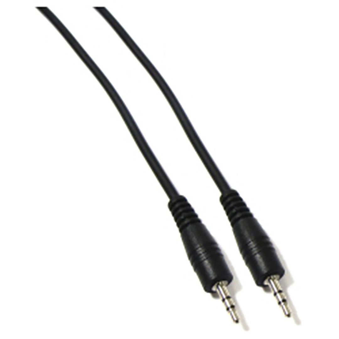 Cabo áudio estéreo macho de 2,5 mm macho 3 m