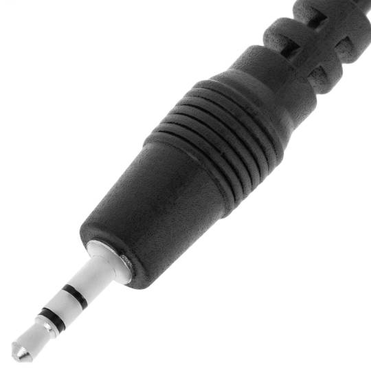 Cabo áudio estéreo macho de 2,5 mm a 3,5 mm macho 3 m