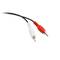 2,5 mm stereo audiokabel mannelijk naar 2 RCA mannelijk 3 m