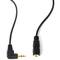 Cable d'àudio estèreo de 3,5 mm femella a 3,5 mm mascle angle 5 m