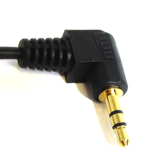 Cable d'àudio estèreo de 3,5 mm femella a 3,5 mm mascle angle 5 m