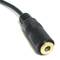 Cable d'àudio estèreo de 3,5 mm femella a 3,5 mm mascle angle 5 m