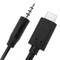 USB 3.1 cable type C male to headset and microphone type minijack 3.5 4-pin for smartphone