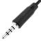 USB 3.1 cable type C male to headset and microphone type minijack 3.5 4-pin for smartphone