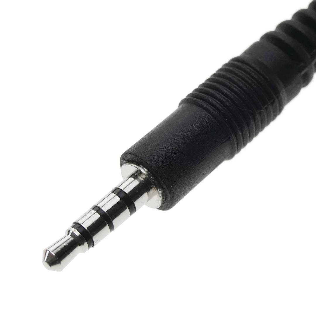 Minijackkabel van 3,5 mm, 4 mm M / M, 10 m