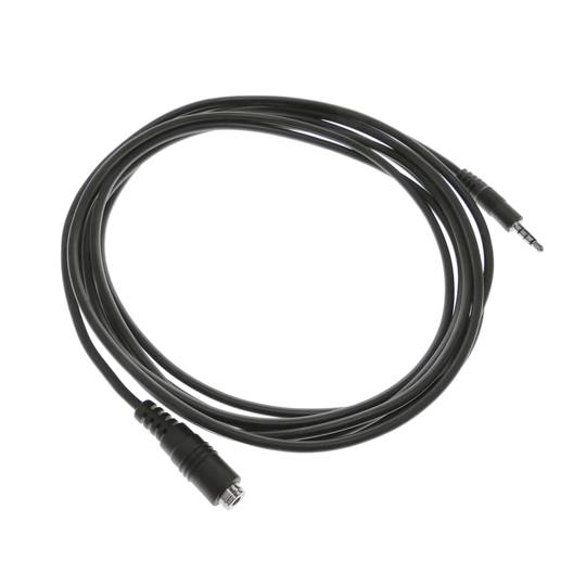 Kabel audio słuchawki i mikrofon minijack 4 pin 3,5 mm dla mężczyzn do kobiet 2 m