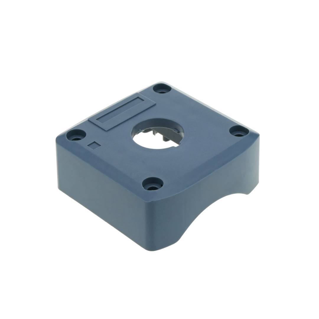 Schaltkasten elektrische Geräte für 1 Taster oder Schalter 22mm grau Kunststoff