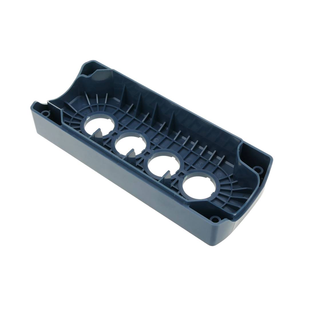 Boîte de contrôle pour appareils électriques 4 boutons poussoir  ou commutateurs 22mm gris