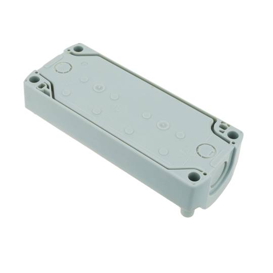 Boîte de contrôle pour appareils électriques 4 boutons poussoir  ou commutateurs 22mm gris