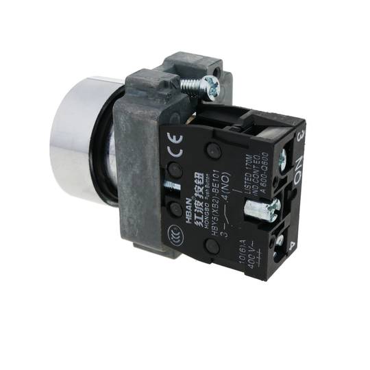 Momentary Taste Push button schalter 22mm 1NO 400V 10A normalerweise geöffnet grün