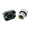Push button momentary 22mm 1NO 400V 10A normally open yellow