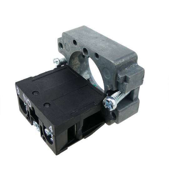 Botão de pressão momentâneo 22mm 1NO 400V 10A normalmente aberto azul