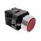 Botão de pressão momentâneo 22mm 1NO1NC 400V 10A normalmente aberto e fechado vermelho