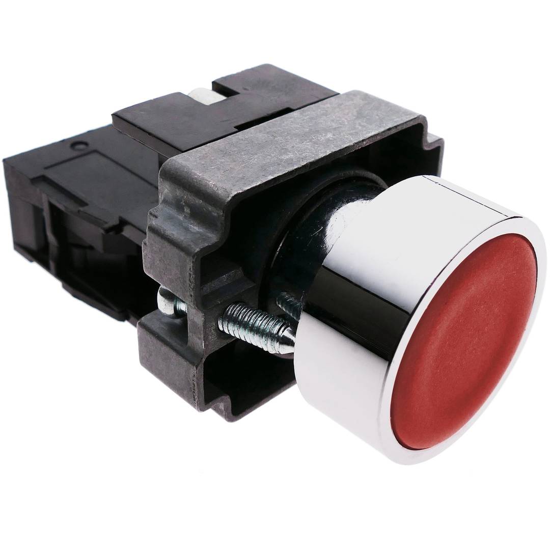 Przycisk zaczepu 22mm 400V 10A z czerwonym zamkiem