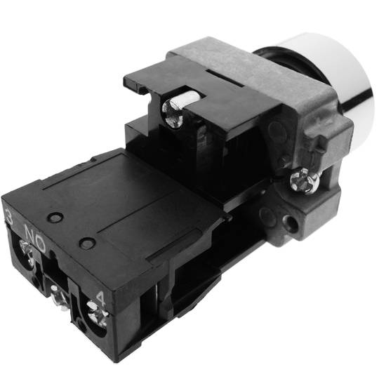 Przycisk zaczepu 22mm 400V 10A z czerwonym zamkiem