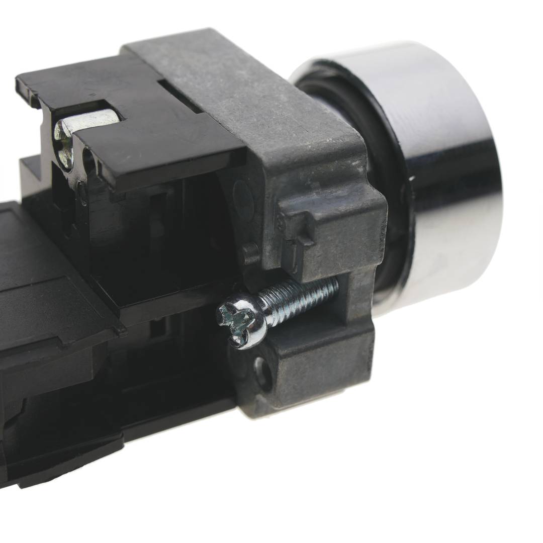 Koppelingsknop 22mm 400V 10A met geel slot