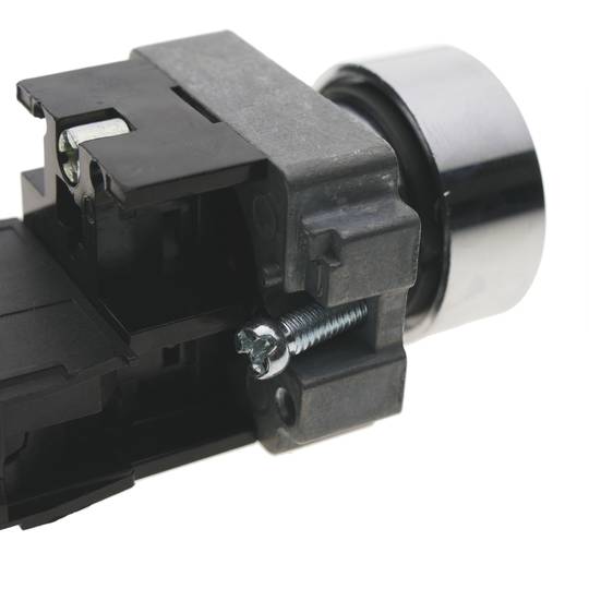 Koppelingsknop 22mm 400V 10A met wit slot