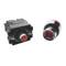 Botão de pressão momentâneo 22mm 1NC 400V 10A normalmente fechado com luz LED vermelho
