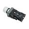 Pulsante interruttore di blocco 22mm 400V 10A con luce a LED bianca