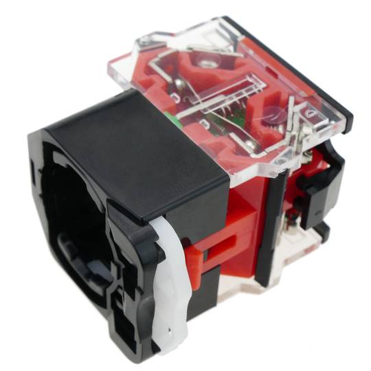 Interruptor de doble pulsador momentáneo 22mm 1NO1NC 500V 10A con bloqueo