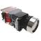 Pulsador de enganche 22mm 220V 10A con luz LED