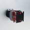 Pulsador de enganche 22mm 220V 10A con luz LED