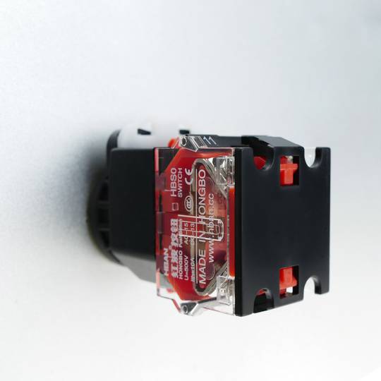 Emergency stop push button 22mm 1NO 1NC 500V 10A with locking mushroom 60mm