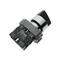Selector rotatorio momentáneo 22mm 1NO 400V 10A normal abierto