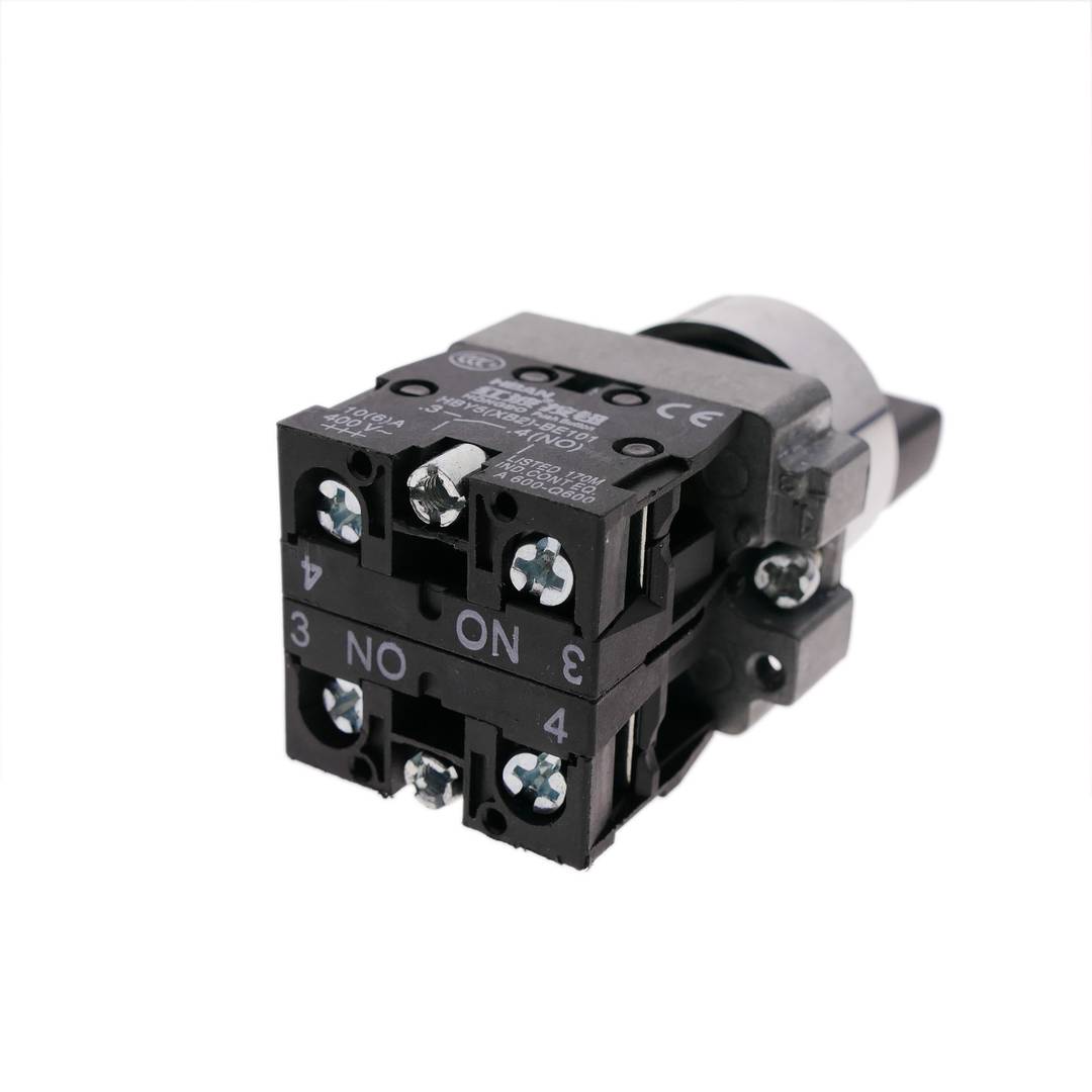 uxcell Rotary Selector Switch 3 Positions 1NO 1NC Momentary AC 660V 10A 22mm Panel Mount Set of 2