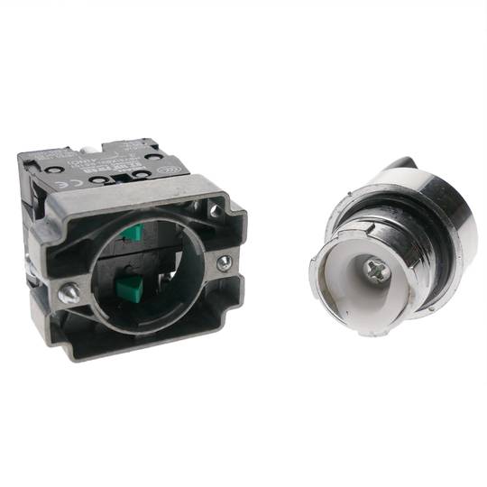 Comutador rotativo momentâneo 22mm 1NO1NC 400V 10A normalmente aberto e fechado de 3 posições