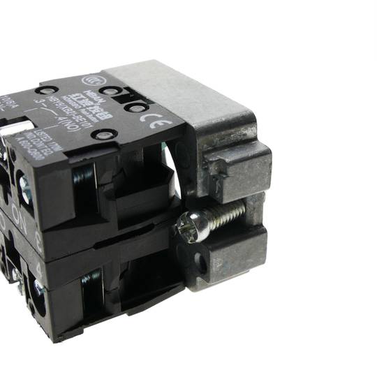 Comutador rotativo momentâneo 22mm 1NO1NC 400V 10A normalmente aberto e fechado de 3 posições