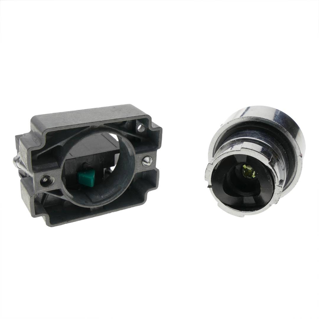 Selector rotatorio de enganche 22mm 400V 10A con bloqueo y llave