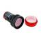 Llum pilot LED de 22 mm per panells de control 220 VAC vermell