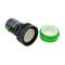 Luz piloto LED de 22 mm para paneles de control 220 VAC verde