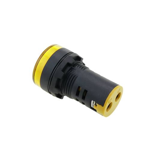 LED Pilot Licht 22mm für Bedienfelder 220 VAC gelb
