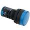 22 mm LED-waakvlam voor 220 VAC blauwe bedieningspanelen