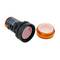 Lampka kontrolna LED 22mm do pomarańczowych paneli kontrolnych 220 VAC