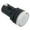 LED Pilot Licht 22mm für Bedienfelder 220 VAC weiß
