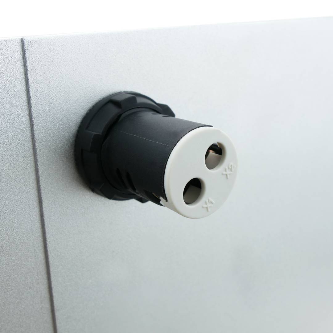 LED Pilot Licht 22mm für Bedienfelder 220 VAC weiß
