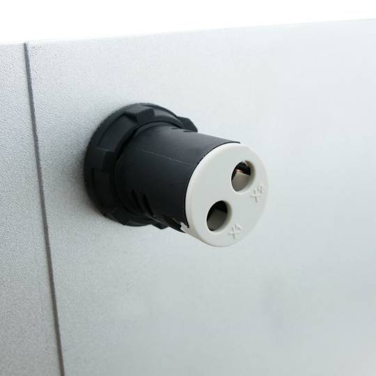 LED Pilot Licht 22mm für Bedienfelder 220 VAC weiß
