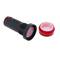 Pilote LED indicateur clignotant 22mm 220 VAC pour panneaux de contrôle lumiere rouge