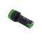 LED indicator pilot flashing light 22mm for 220 VAC for control panel green