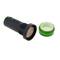 LED indicator pilot flashing light 22mm for 220 VAC for control panel green