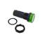LED indicator pilot flashing light 22mm for 220 VAC for control panel green
