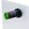 LED indicator pilot flashing light 22mm for 220 VAC for control panel green
