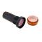 Llum pilot LED intermitent de 22 mm per panells de control 220 VAC taronja