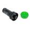 Aviso sonoro 22mm 220 VAC para painéis de controle verde